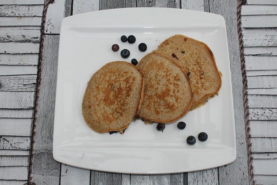 Pancake mit Blaubeeren