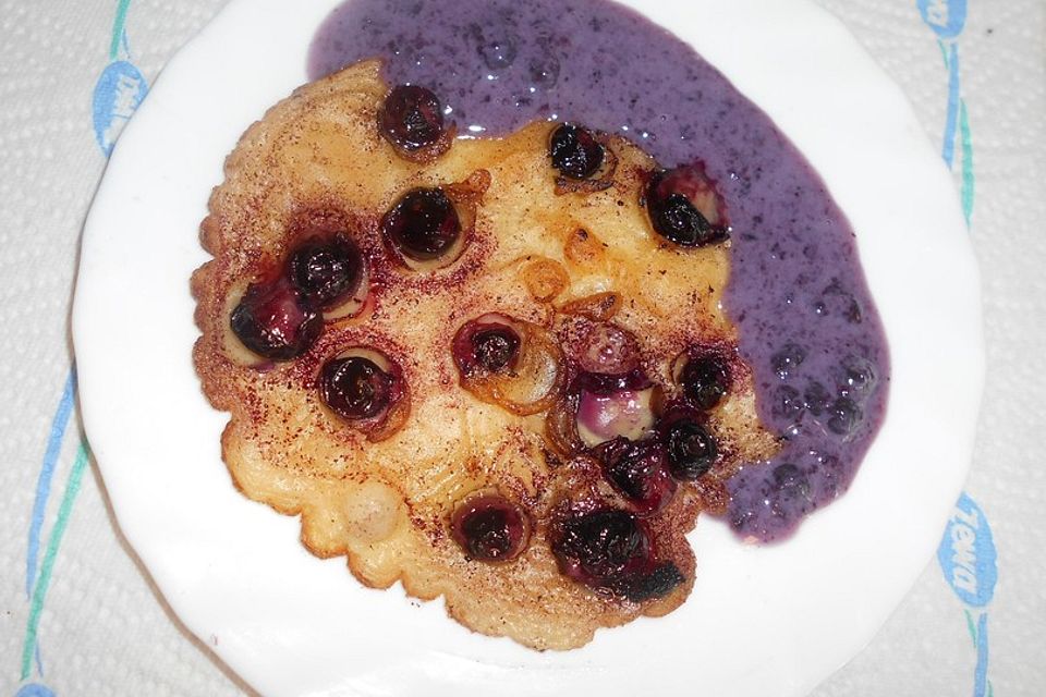 Pancake mit Blaubeeren