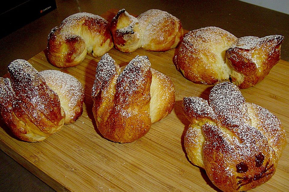 Süßer Hefeteig - von einer Bäckerin bekommen