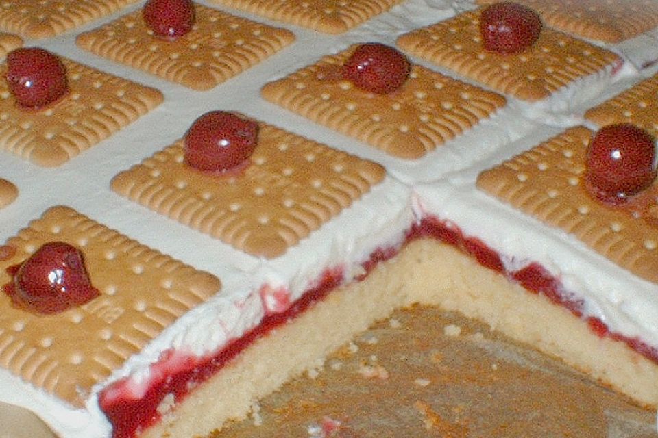 Rote Grütze Kuchen