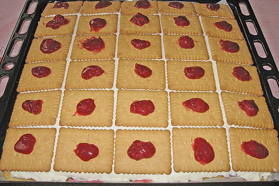 Rote Grütze Kuchen