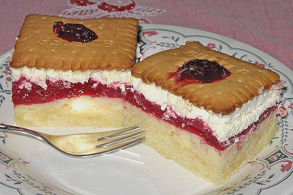 Rote Grütze Kuchen