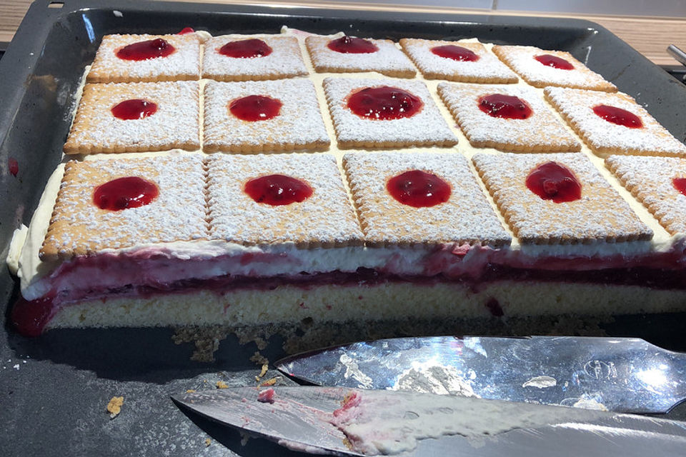 Rote Grütze Kuchen