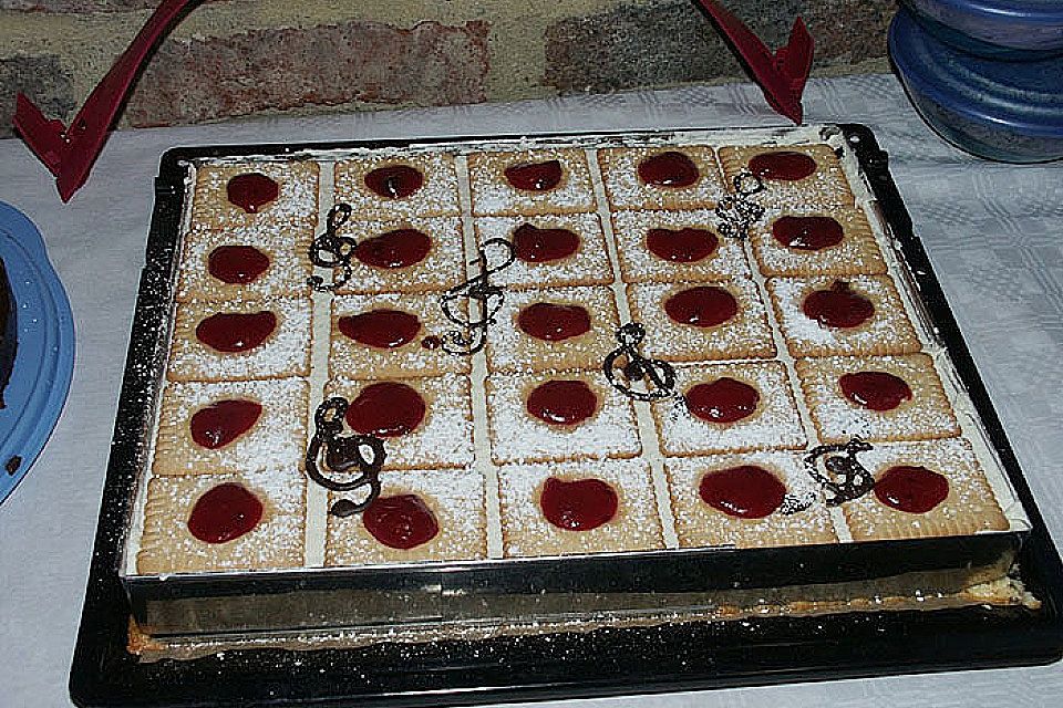 Rote Grütze Kuchen