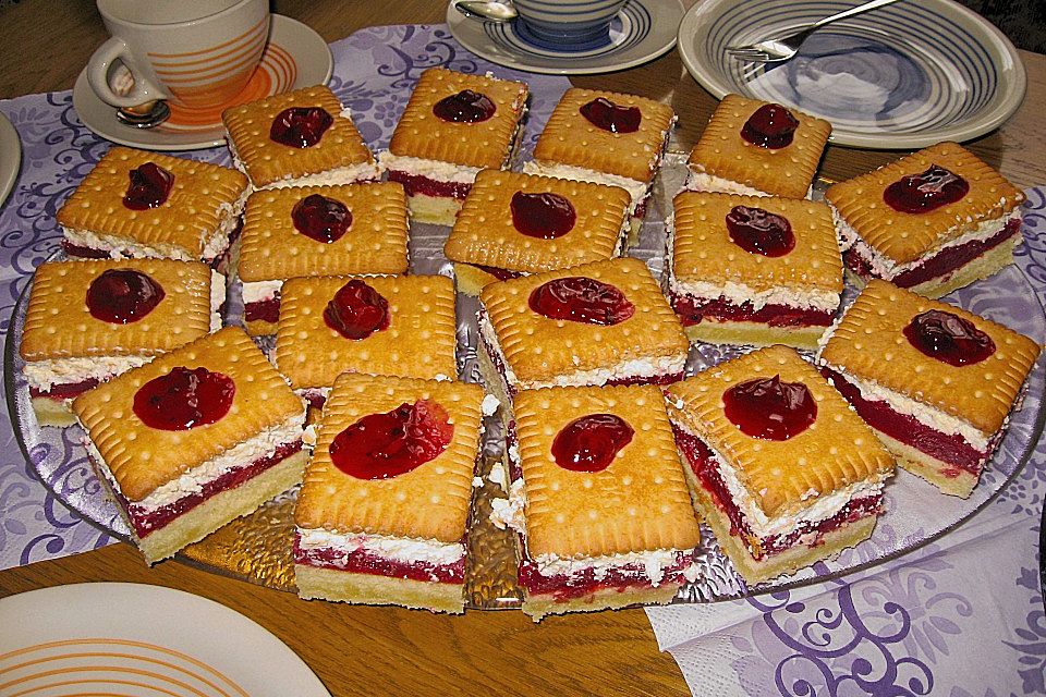 Rote Grütze Kuchen