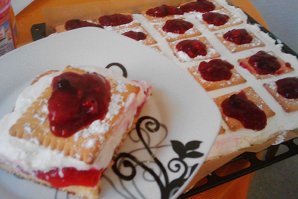 Rote Grütze Kuchen