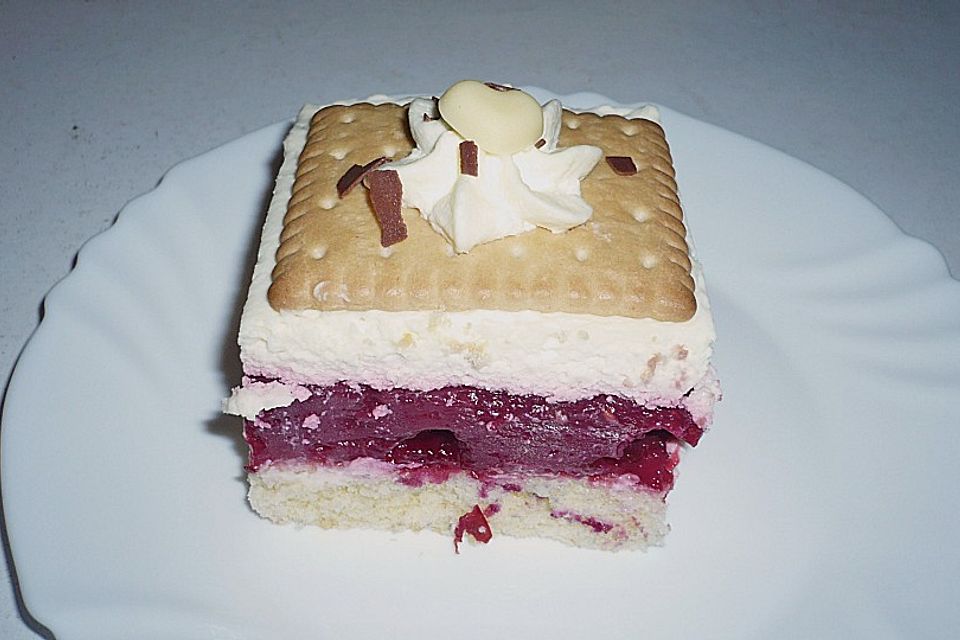 Rote Grütze Kuchen