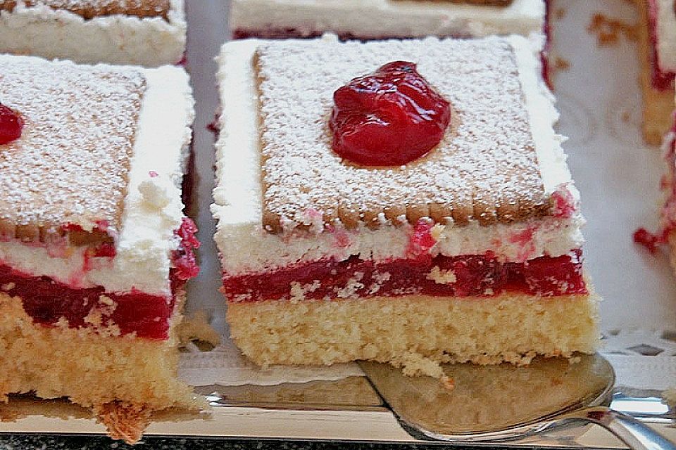 Rote Grütze Kuchen