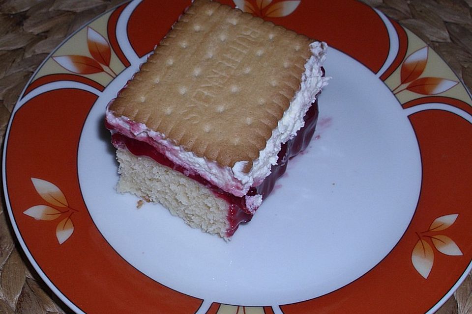 Rote Grütze Kuchen