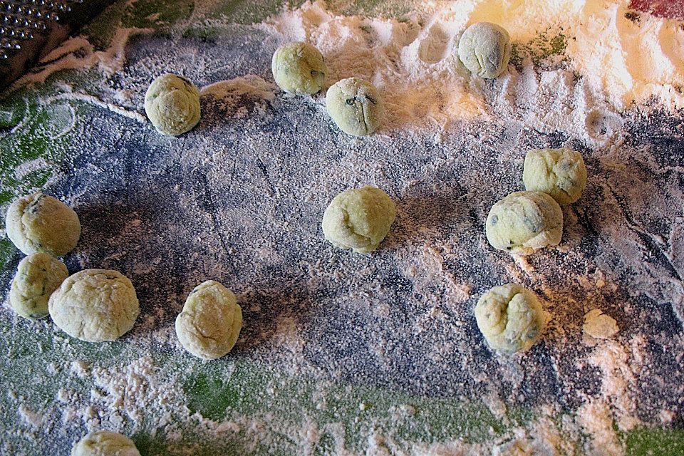 Spinatgnocchi