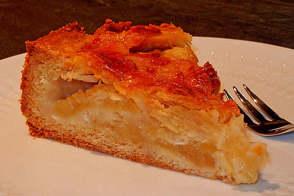 Apfelkuchen mit knuspriger Mandeldecke von anfieta | Chefkoch