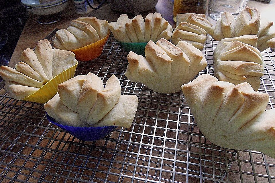 Karins Fächerbrötchen mit Buttermilch