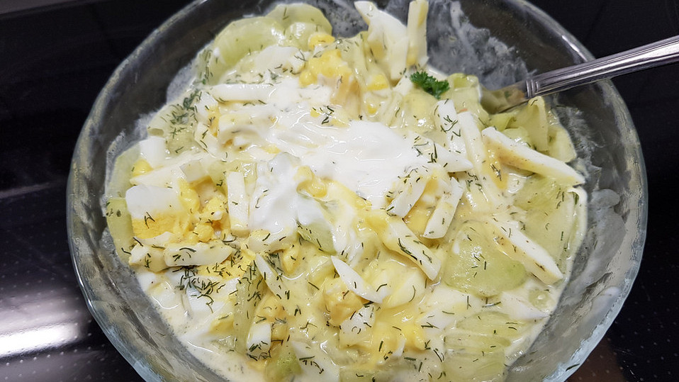 Gurkensalat mit Ei von Tryumph800