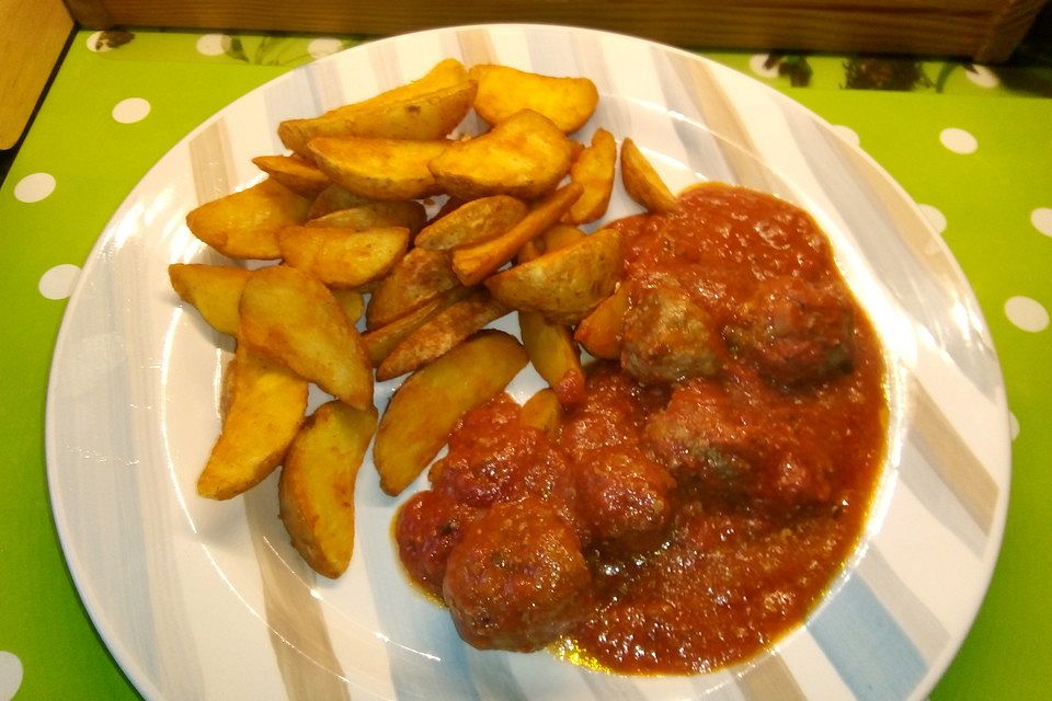 Albondigas in Tomatensauce