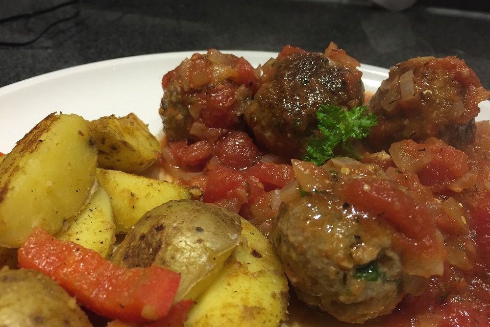 Albondigas in Tomatensauce