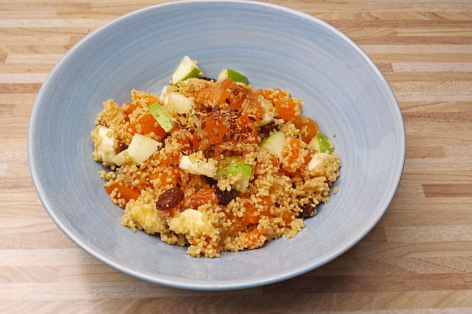 Süßer Couscous - Salat