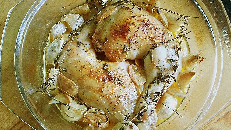 NeriZ.s berühmtes Knoblauchhuhn von neriZ.