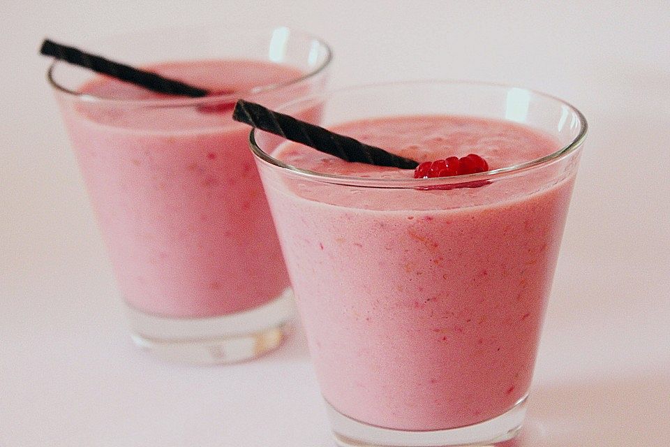 Aprikosen - Himbeer - Smoothie