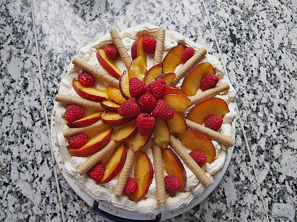 Pfirsich - Melba - Torte von Salmiak| Chefkoch