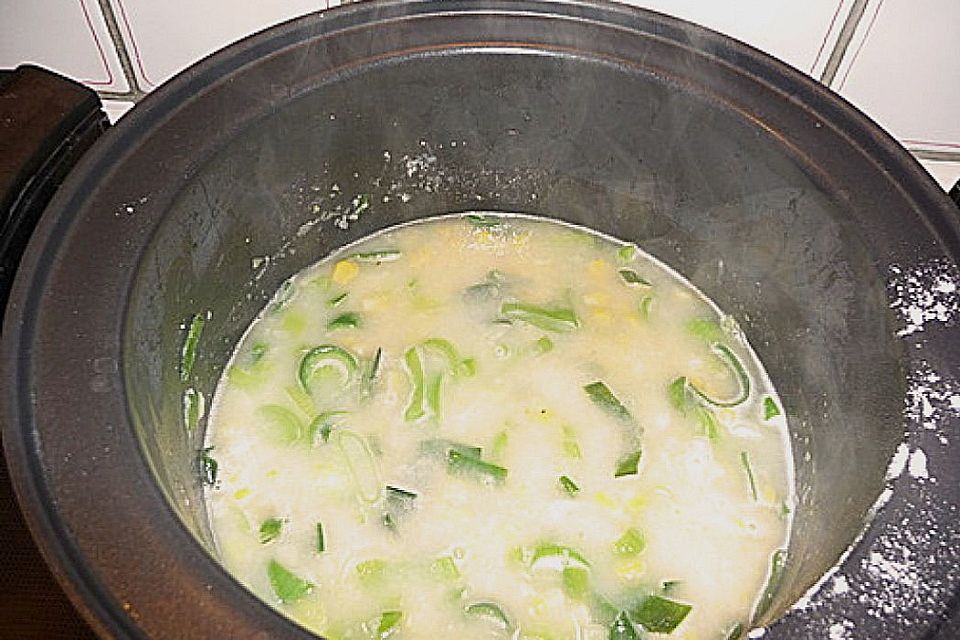 Pikante Maissuppe Pikante Maissuppe