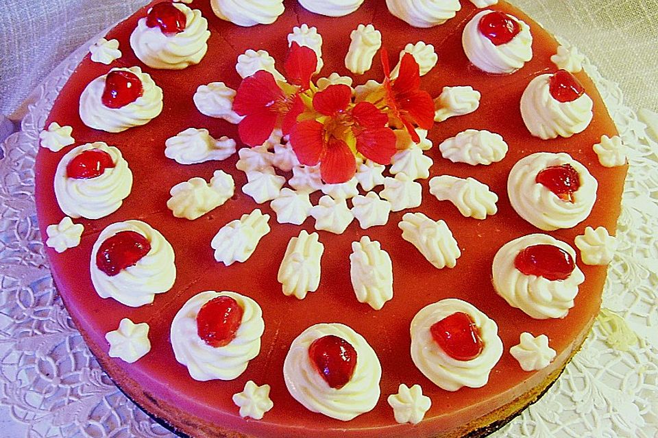 Apfel - Biskuit - Kuchen