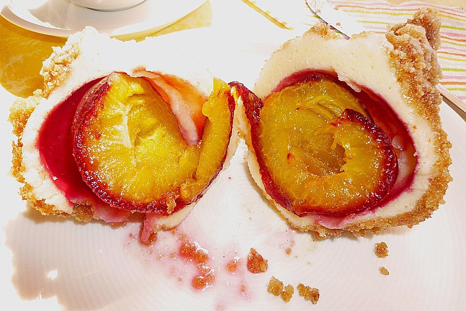 Obstknödel mit Topfenteig