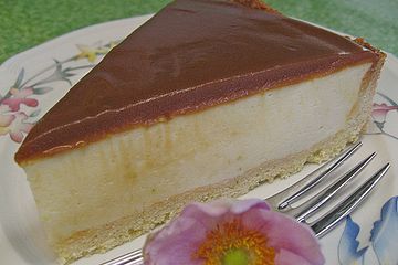 Käsekuchen mit Karamell