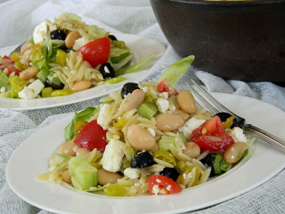 Griechischer Kritharaki - Salat von funkelsteinchen| Chefkoch