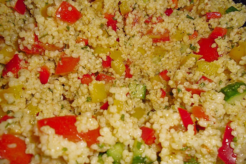 Gegrillte Dorade mit Couscous - Salat