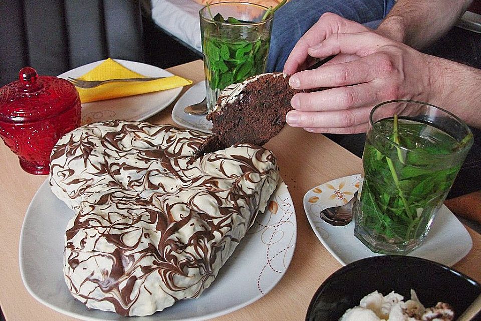 Chewy Chocolate *Cherry* Cheese - Cake
