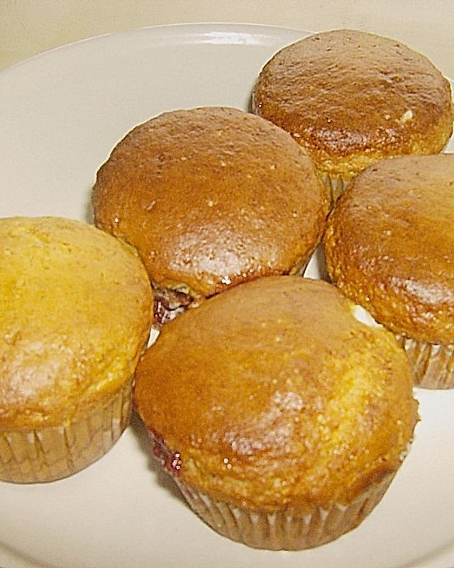 Käsekuchen - Kirsch - Muffins