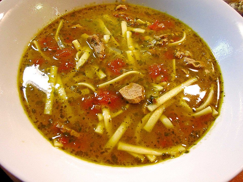 Marokkanische Lammfleischsuppe