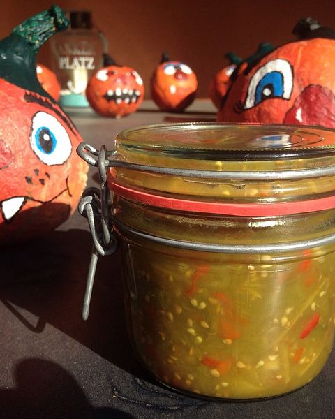 Grüne - Tomaten - Chutney von sreiher