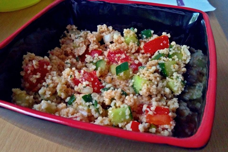 Couscous - Salat mediterran