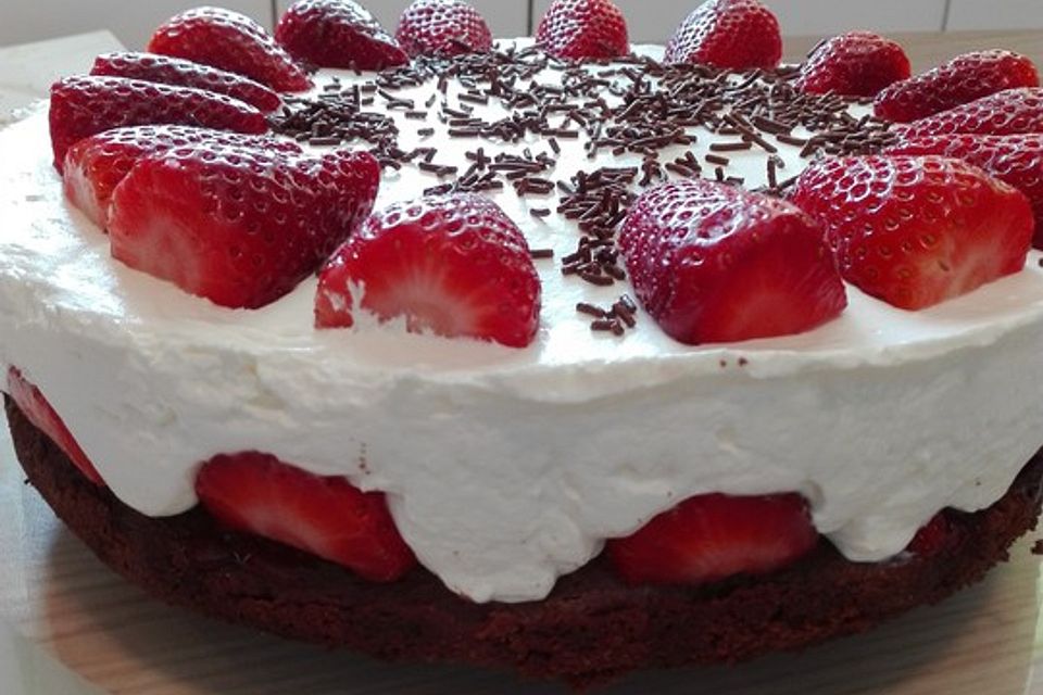 Erdbeer - Mascarpone - Torte