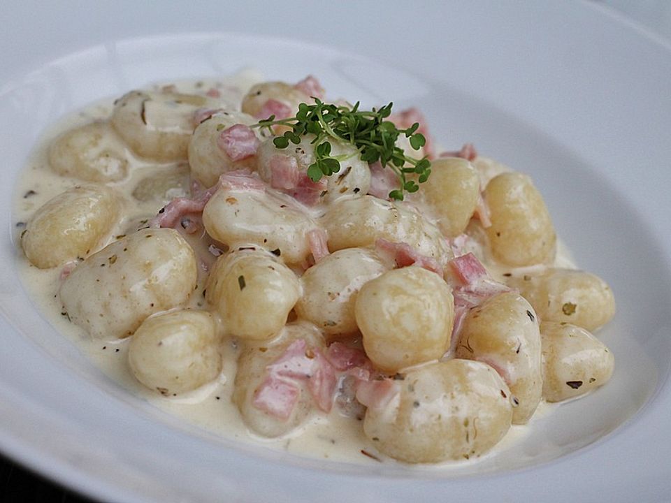 Gnocchi In Kase Sahne Sosse Von Lastunicorn Chefkoch