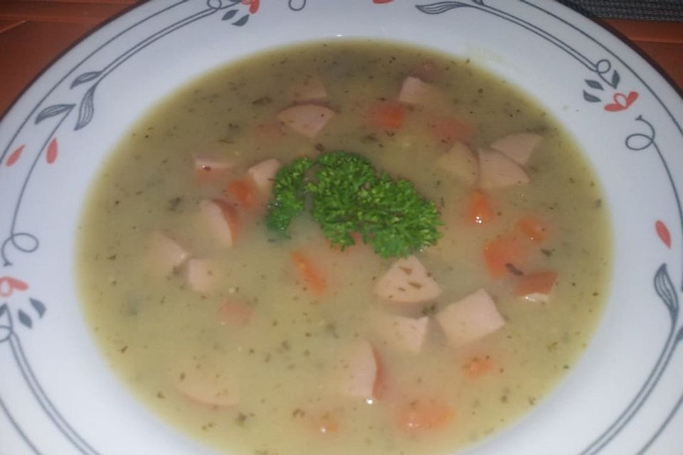 buntewollsockes Lausitzer Kartoffelsuppe