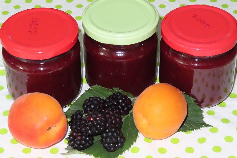 Brombeer - Aprikosen - Marmelade