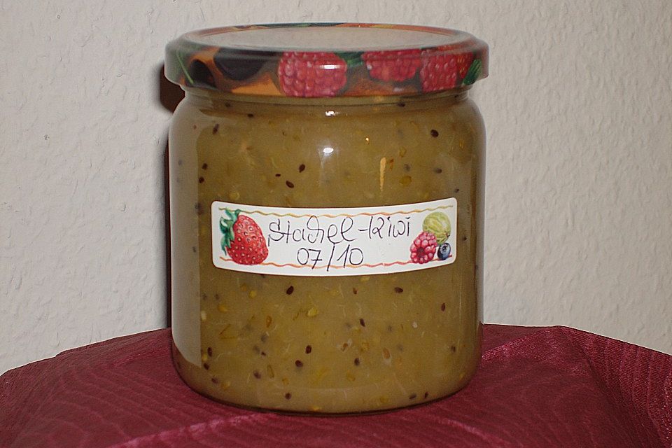 Stachelbeer - Kiwi - Marmelade