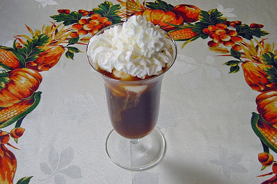 Beschwipster Eiskaffee