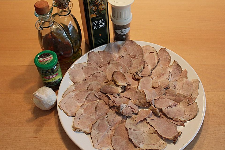 Pikant marinierter, würziger  Braten