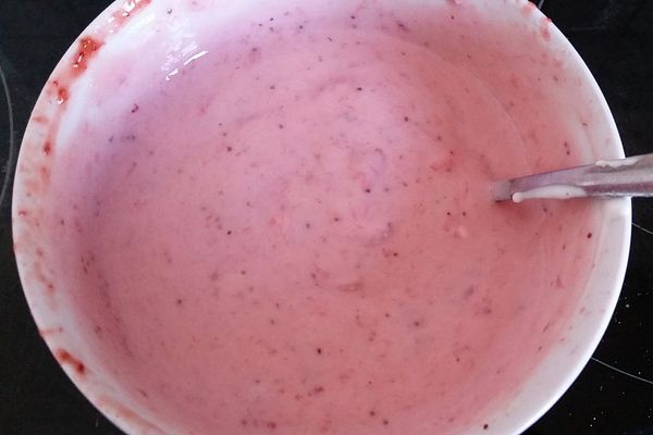 Erdbeer - Joghurt - Eis von StupselundKrümel | Chefkoch