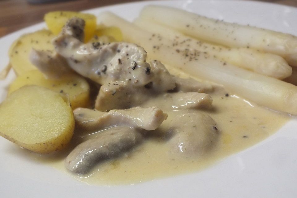 Champignon - Sahne - Sauce