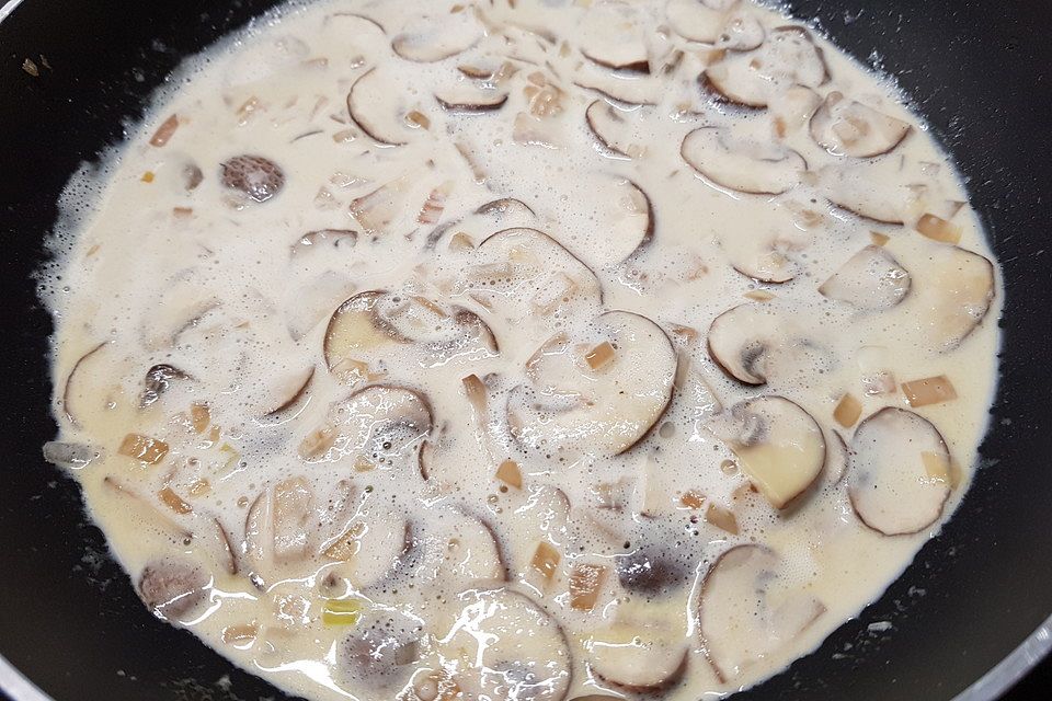 Champignon - Sahne - Sauce