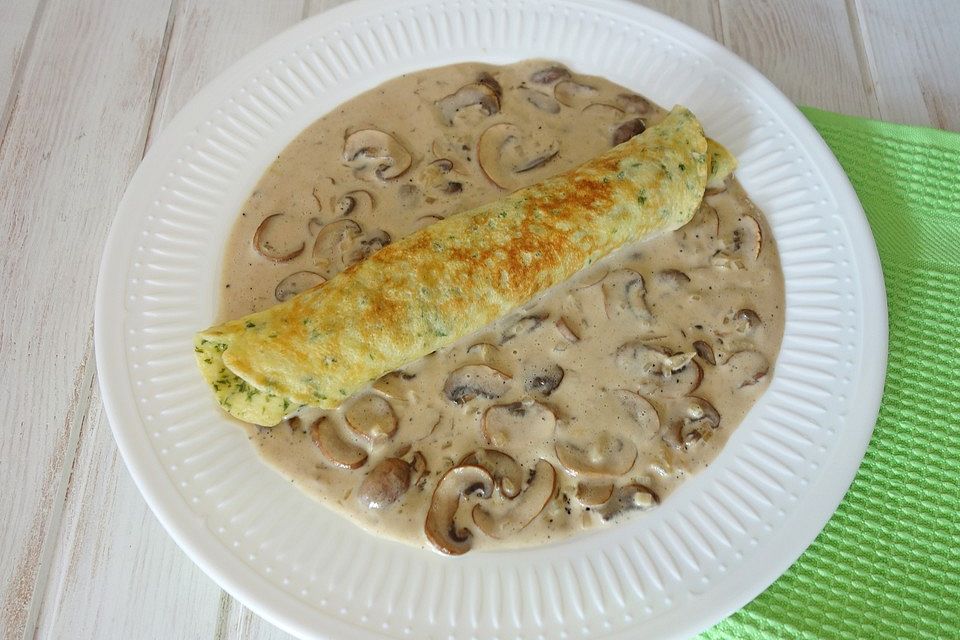 Champignon - Sahne - Sauce