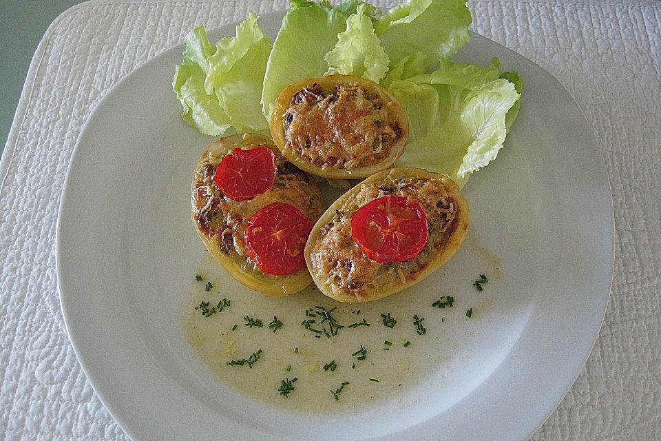 Gefüllte Kartoffeln - nicht vorgekocht