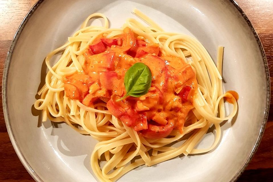 Spaghetti mit Brunch