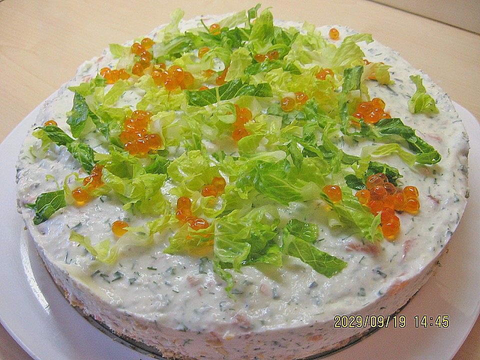 Krabben - Lachs - Torte von annewi | Chefkoch