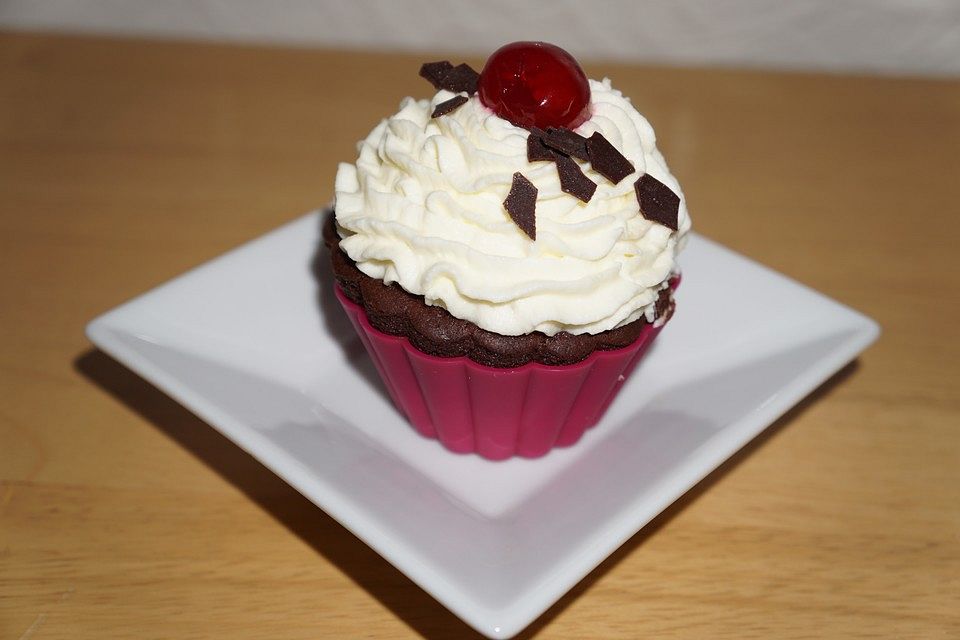 Schwarzwälder Kirsch Cupcakes