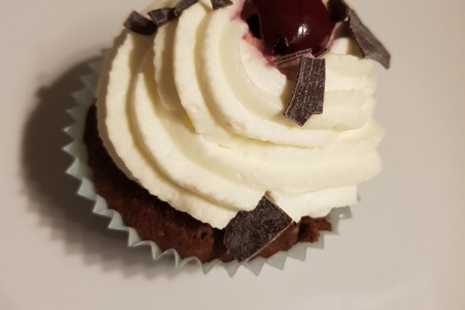 Schwarzwälder Kirsch Cupcakes